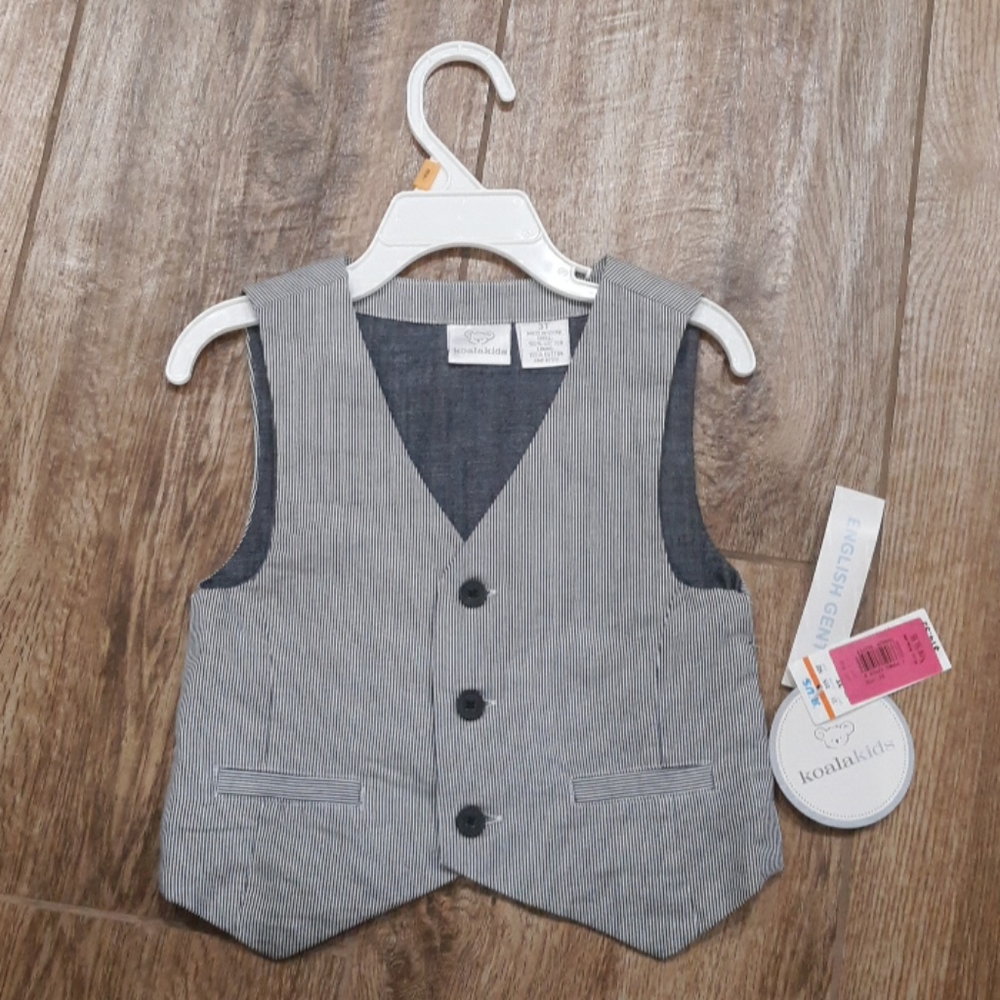 NEW Koala Kids Vest Toddler Boy Size 3T